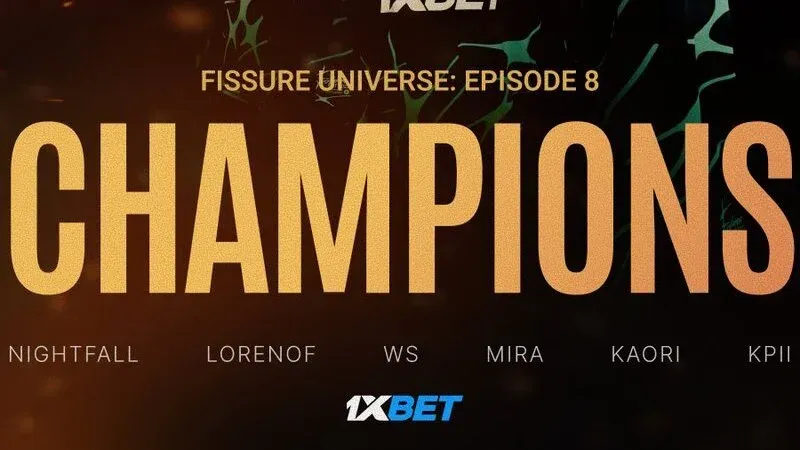 Aurora Gaming are the FISSURE Universe Episode 8 Champions