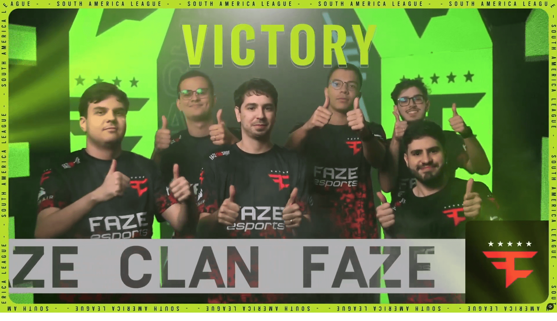 FaZe Clan é campeã da South America League Etapa 2 de Rainbow Six Siege