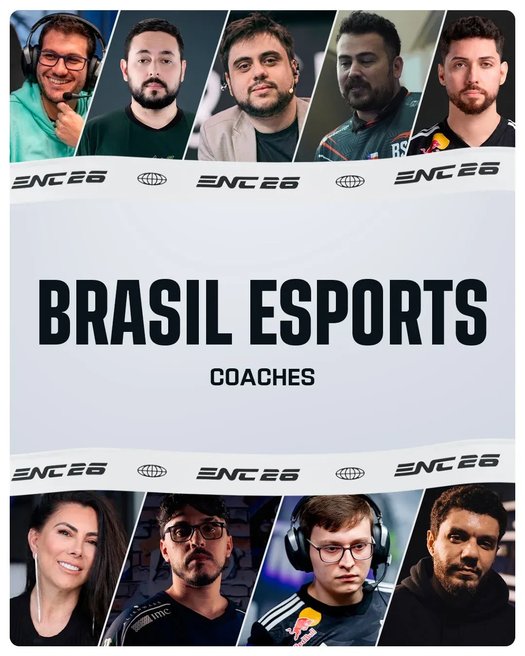 Brasil tem treinadores definidos para a Esports Nations Cup 2026