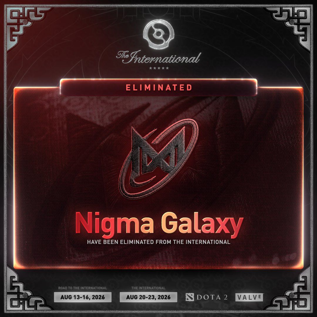 Boom Boys elimina a Nigma Galaxy do The International 2026