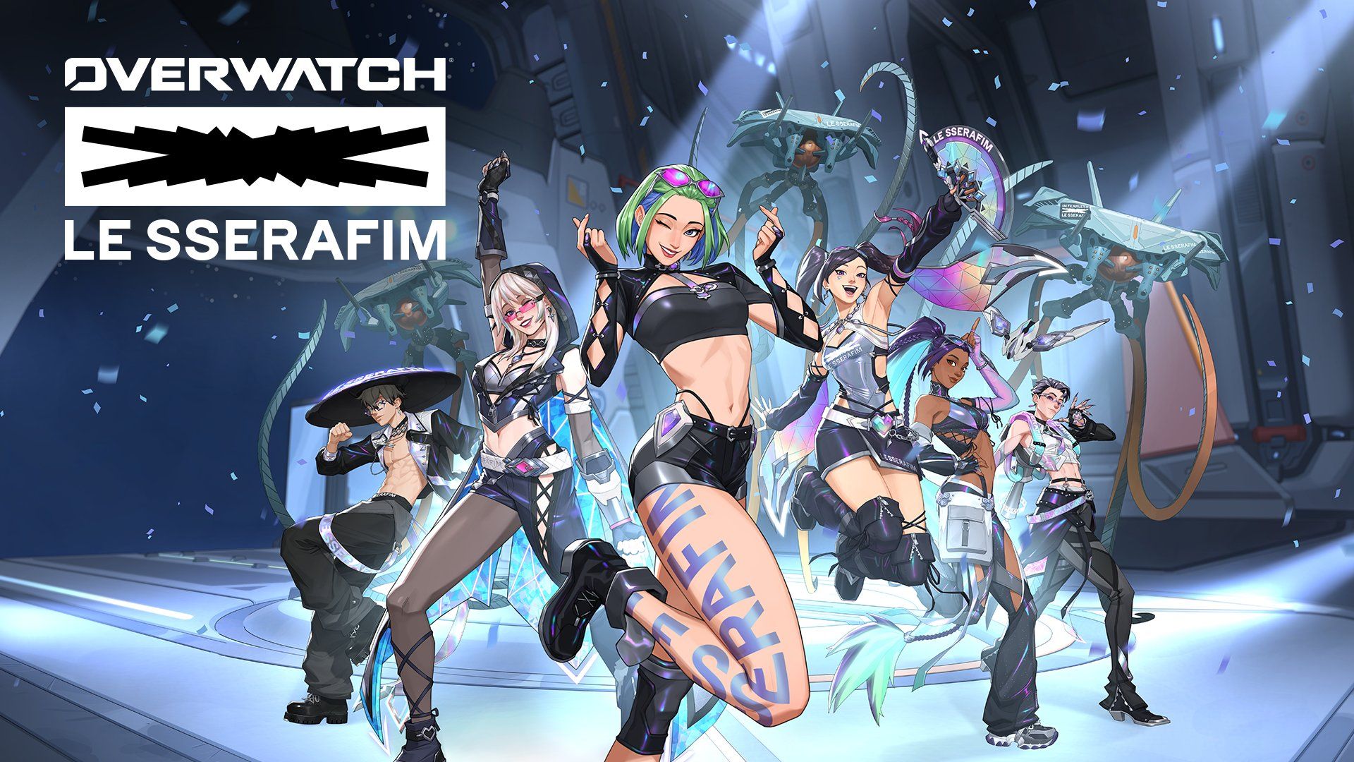 Overwatch Reveals NEW LE SSERAFIM Skins