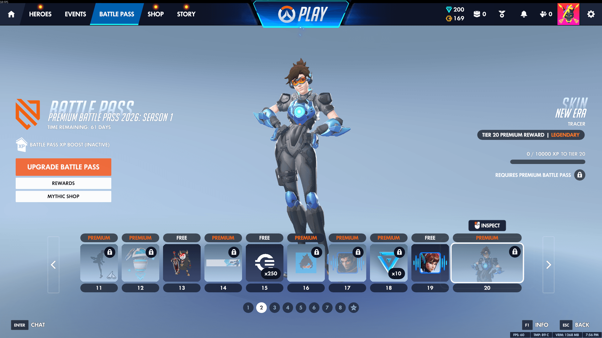 Overwatch Season 1 Battle Pass rewards