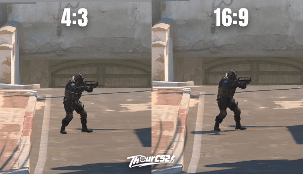 Resolução 16x9 é melhor que 4:3 no CS2 atual (pelo menos por enquanto)