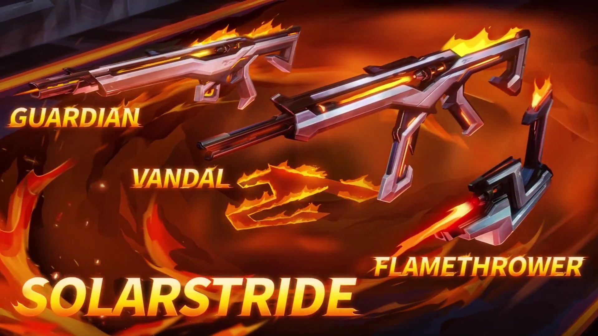 VALORANT solarstride weapons