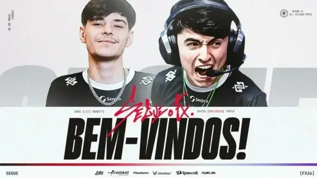 Fluxo anuncia dav1deuS e Ltz para fechar a lineup de 2026