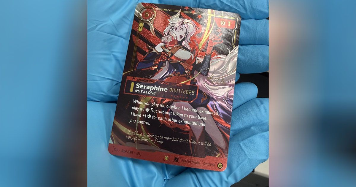 Carta de Keria e Seraphine em Riftbound É Vendida por mais de R$ 500 mil