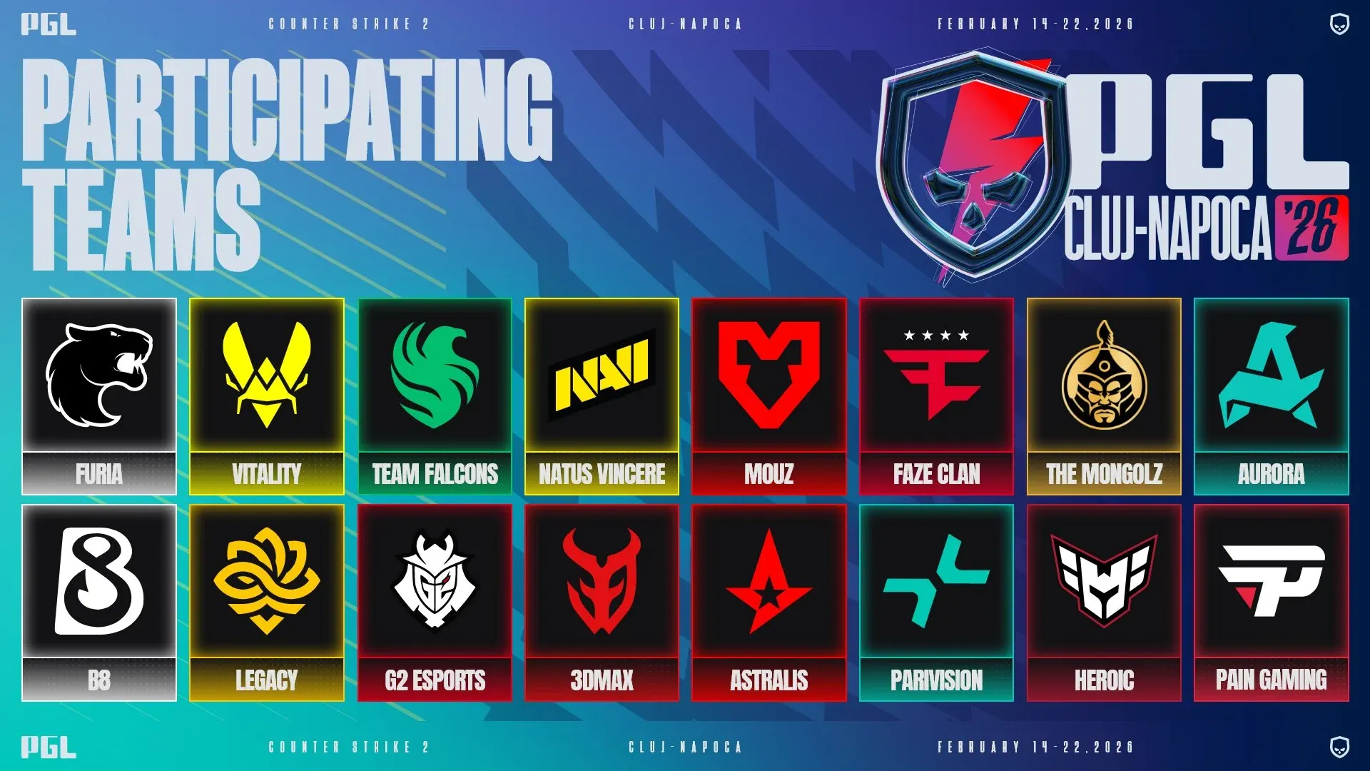 PGL Cluj-Napoca 2026: Teams, Format, Schedule, and More