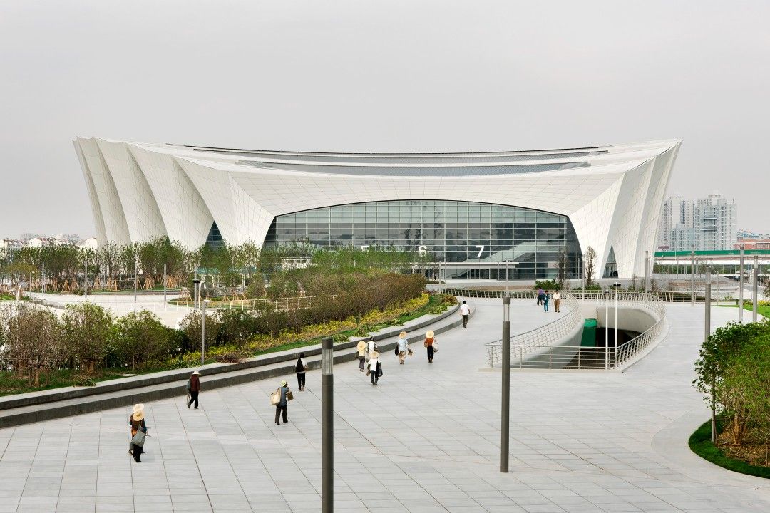 Shanghai has a perfect venue for Dota's biggest event making the 15th anniversary. — Credit: sbp.de